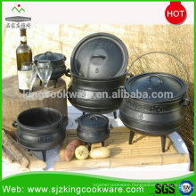 South africa cast iron soup pot/cast iron cauldron